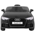 Elektrické autíčko Audi A3 - nelakované - čierne